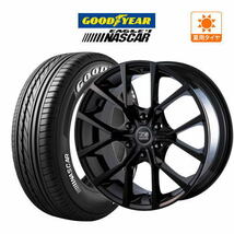 200系 ハイエース ホイール 4本セット アクト AKUT ゼロブレイク フォース グッドイヤー NASCAR (ナスカー) 215/60R17_画像1