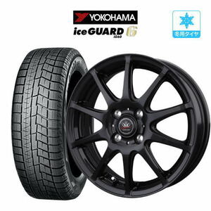 スタッドレスタイヤ ホイール 4本セット BADX ロクサーニスポーツ RS-10 YOKOHAMA アイスガード IG60 165/65R14 ルーミー等