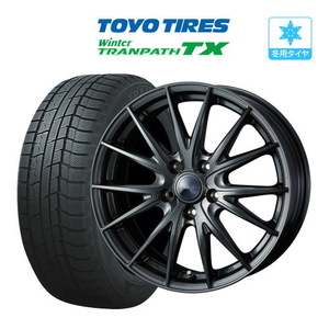 スタッドレスタイヤ ホイール 4本セット ウェッズ ヴェルヴァ スポルト2 TOYO ウィンタートランパス TX 215/65R16