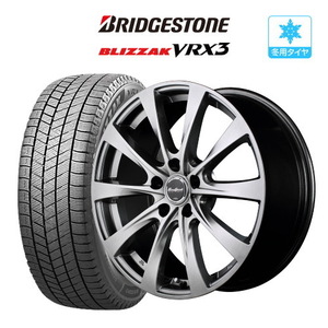 【車種限定】スタッドレス 4本セット MID ユーロスピード F10 ブリヂストン ブリザック VRX3 205/60R16 ステップワゴン(RP6)