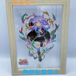 ウマ娘 ZONEゾーン メジロマックイーン フィギュア 加工 アルミ スタンド コラボ 缶 競馬 アニメ グッズ アクリルスタンド