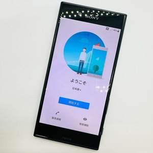 SONY X PERIA SOV35 ソニー エクスペリア Android アンドロイド SIMフリー IMEI〇 画面フィルム無し ブラック 背面色ムラあり 1円出品 2539