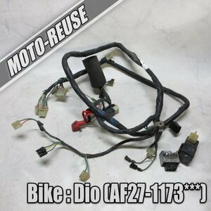 □【スーパーDIO ディオ AF27】純正メインハーネス+電装SET　CDI/レギュレター「GK8 CF488B」□K39326