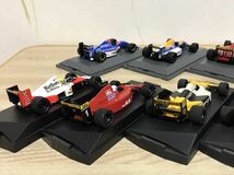 送料無料　1/43 京商等 フォーミュラーカーミニカー10台セット マクラーレン フェラーリ ベネトン ウィリアムズ ジョーダン ローラ_画像6