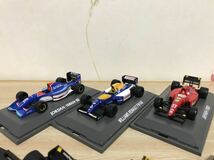 送料無料　1/43 京商等 フォーミュラーカーミニカー10台セット マクラーレン フェラーリ ベネトン ウィリアムズ ジョーダン ローラ_画像5