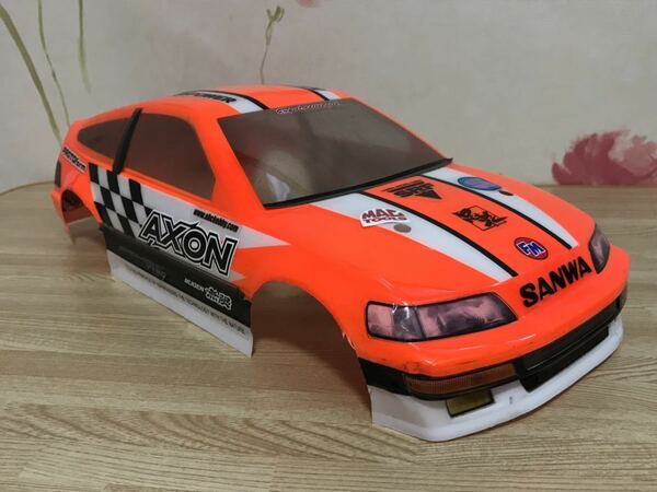 送料無料　Mシャーシ用　ホンダ　CR-X レーシングカラー　ラジコンボディ　ABC HOBBY HONDA ジムカーナ RACING