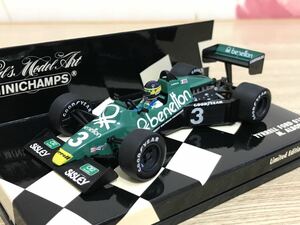 送料無料　1/43 ティレル フォード 012 ベネトン レーシングカー ミニカー ミニチャンプス MINICHAMPS TYRRELL FORD benetton M.ALBORERO