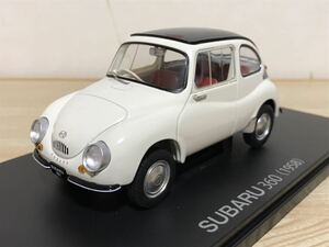 送料無料　1/24 国産名車コレクション スバル 360 旧車 ミニカー SUBARU 1958 てんとう虫