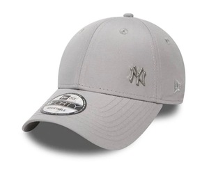 ニューエラ キャップ 帽子 9FORTY ナインフォーティ メタルロゴ サイドロゴ グレー ユニセックス NEWERA 9FORTY FLAWLESS LOGO 新品