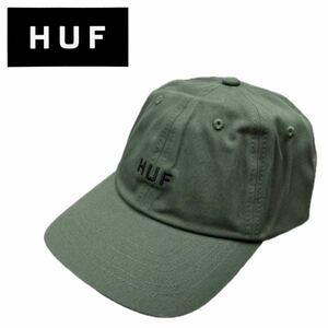 ハフ キャップ 帽子 HT00716 コットン素材 アボカド 文字ロゴ ワンサイズ フリーサイズ ユニセックス HUF SET OG CV 6 PANEL HAT 新品