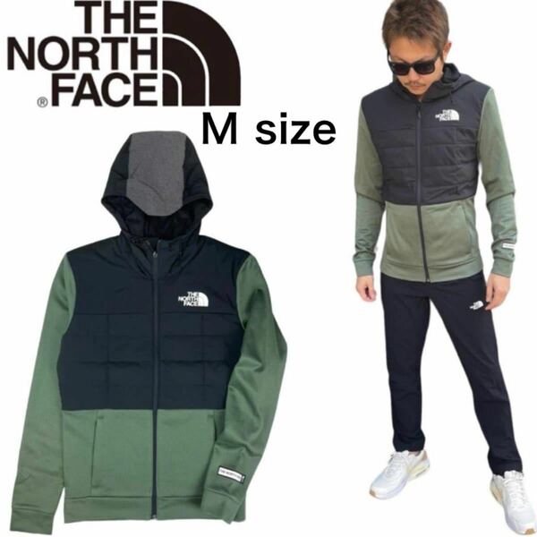 ザ ノースフェイス アウター NF0A5IBU マウンテンジャケット グリーン Mサイズ ジップアップ THE NORTH FACE M MA INSULATED JKT 新品