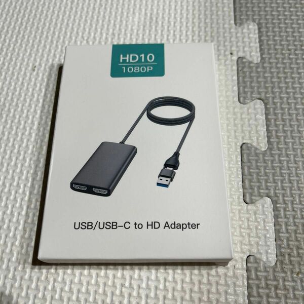 HDMI アダプタ USB ケーブル コネクタ HD10 1080P USB／USB-C to HD Adapter