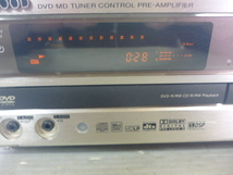 889897 KENWOOD ケンウッド C-AXD7 DVD/MD/チューナープリアンプ_画像2