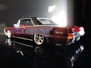 ☆極上☆カスタム品☆Maisto 1/18 1965 Pontiac GTO マイスト ポンティアック GTO (改）☆クレーガーSS・ローダウン仕様☆