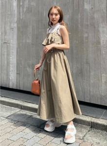 新品タグ付き rienda リエンダ シアーハイネックKnit TOP ノースリーブ ニット トップス