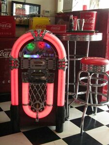 * Dyna - scene. decision version! free shipping juke box Coca * Cola brand juke box Bluetooth CD player speaker radio 