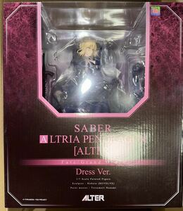 【1円〜】アルター Fate/Grand Order セイバー/アルトリア・ペンドラゴン[オルタ] ドレスVer. 1/7 完成品フィギュア【未開封品】