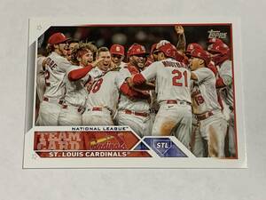 ラーズ ヌートバー LARS NOOTBAAR PAUL GOLDSCHMIDT ST. LOUIS CARDINALS 2023 TOPPS SERIES 1 #274