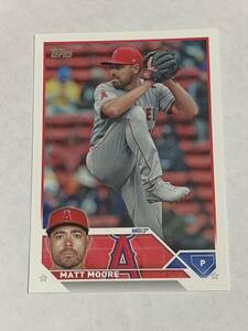 ソフトバンク 来日外国人 ムーア MATT MOORE MLBカード 2023 TOPPS UPDATE 即決