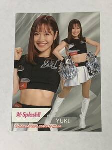 YUKI 2022 BBM チアリーダー 華 #38 ロッテ M☆Splash!! 即決