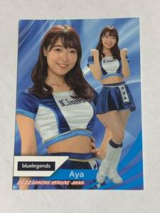 Aya 2022 BBM チアリーダー 華 #82 西武 bluelegends 即決