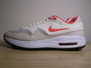 ◇ NIKE ナイキ AIR MAX 1 エア マックス 1 スパイクレス【CI7576-102】◇ 26.0cm ゴルフシューズ ベージュ