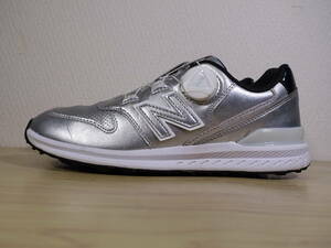 ◇ new balance 996 ニューバランス 996 GOLF スパイクレス【WGB996Z】◇ 22.5cm D ゴルフシューズ シルバー