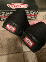 VANS オーセンティック　オールブラック_画像3