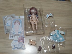 LIRORO リロロ　夏日の島　 ミニドール　SIMONTOYS CLUB DOLL BJD ボールジョイントドール 森林茶会 森のティーパーティー 水色 茶色