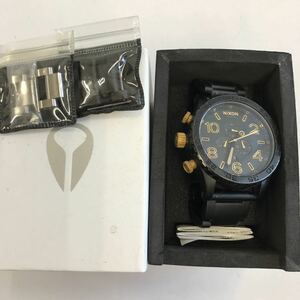 NIXON 腕時計 THE 51-30 CHRONO 箱取説　付属品有り