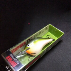 ラパラ　DT10　ＳＭＳＨ 6cm , 17g　3 mダイバー 新品RAPALA バルサクランクベイト 