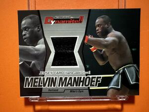 メルヴィン・マヌーフ　MELVIN MANHOEF グローブカード　k-1 PREMIUM DVNAMITE 