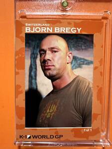 k-1 WORLD GP 1of1 photm card ビヨン・ブレギー　BJORN BREGY