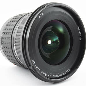 ★実用良品★ OLYMPUS オリンパス ZUIKO DIGITAL ED 9-18mm F4.0-5.6 フォーサーズ カメラ レンズ #1050の画像4