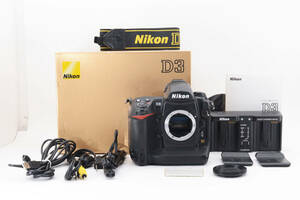 ★美品★ Nikon ニコン D3 ボディ デジタル一眼レフカメラ 【シャッター回数:約40,000回】元箱・付属品多数♪ #1115