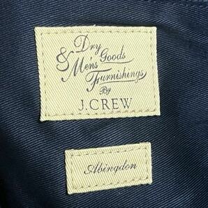 【美品】j.CREW Abingdon ジェイクルー アビンドン ワックスキャンバス 2way ショルダーバッグ ハンド トート レザー 斜め掛け 加工の画像9