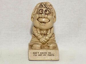 【70s メッセージドール】DON'T EXITE ME... アメリカ雑貨 人形 USA製 1972年 vintage ヴィンテージ ビンテージ