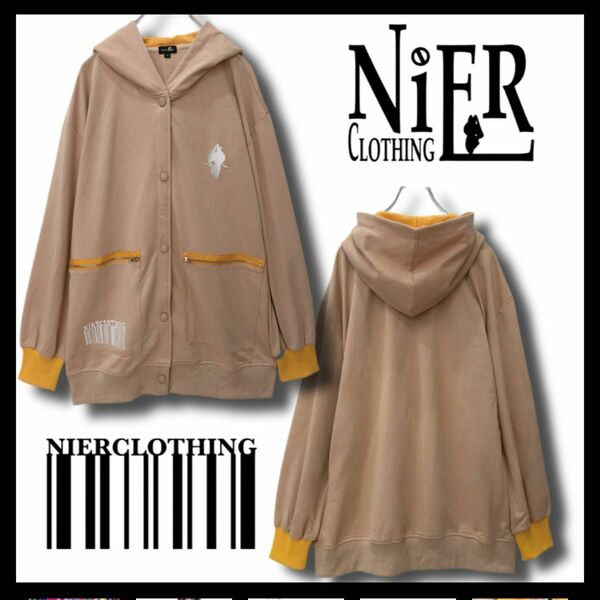 NieR ZIPPER POCKET BI-COLOR OUTER 新品