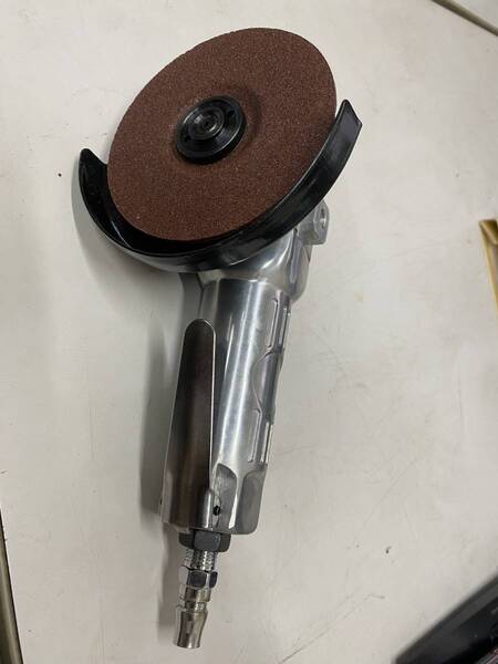 エアーグラインダー Pomya 4 " 11000rpm エアーサンダー 空気圧グラインダーツール バリ、錆、研磨 未使用品 送料込み ★島根発★