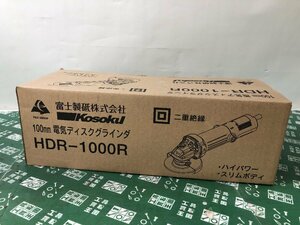 ② 未使用中古品 電動工具 電気２重絶縁ディスクグラインダ HDR-1000R 切断 研磨 ITMUYDAFLACY