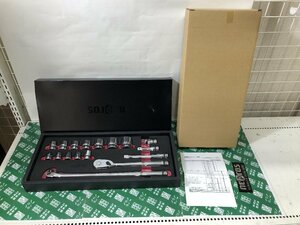 ③ 中古品 ハンドツール 未使用 KTCnepros ネプロス 12.7sqソケットレンチセット NTB417AZ 自動車 オートバイ 整備 メンテナンス ITHF8RWOD