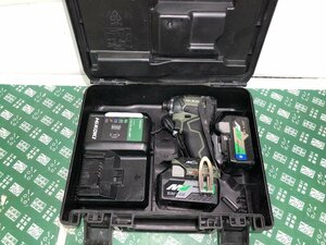 中古品 電動工具 HiKOKI ハイコーキ 36vマルチボルトインパクトドライバ WH36DC(2XPGS) バッテリー付、電動ドライバー 電ドラ ITPVHGTTOPAZ