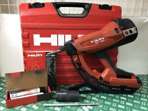 ② 中古品 エア工具 ★HILTI(ヒルティ) 電気・機械設備用 ガス式鋲打機 GX120 瞬間留め付け ITFDCLO4F6SG