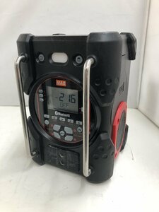 中古品 電動工具 マックス MAX タフディオ AJ-RD431 Bluetooth対応 ラジオ FM/AM 防災 音楽鑑賞 14.4V ITC8XQF0UZ08