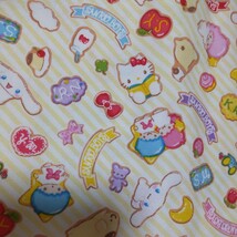 新品 SANRIO サンリオ男子 生地 はぎれ 2枚セット サンリオ カットクロス プリント生地 入学準備 入園_画像3