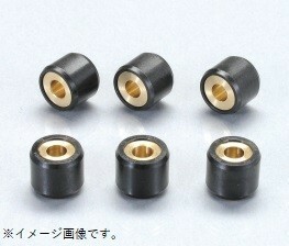 キタコ 462-0006100 スーパーローラーセット 6個入り ヤマハ 10G φ15.0×12.0