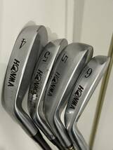 原2 HONMA ホンマ ゴルフクラブ 6本セット BERES ベレス S-03 ML512 Twin Marks ツインマークス AP-501 ウェッジ アイアン_画像5