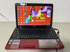 TOSHIBA dynabook T451/57DR Core i7 2670QM 2.20GHz 4GB