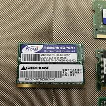送料230円～ ジャンク 動作未確認 ADATA DDR2 533 512MX8 IBM PC133 32M×64 SDRAM AXPRO 512MB DDR3L メモリ_画像2
