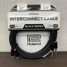送料800円～ 未使用 現状品販売 Roland ローランド INTERCONNECT CABLE RCC-10-3528V2 3m 10ft RCC-15-2R28 4.5m 15ft オーディオケーブル_画像6